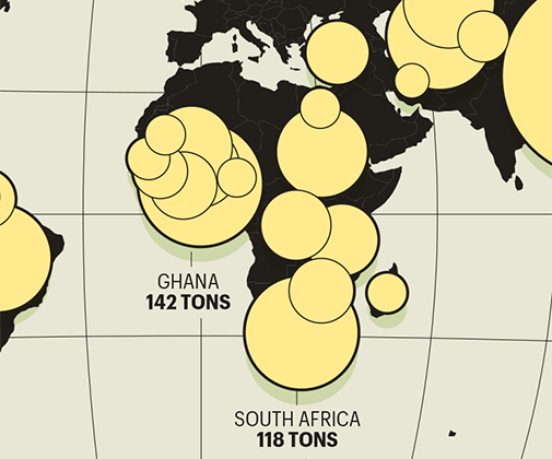 Investors Spark A New Gold Rush Nicolas Rapp Infographic Design