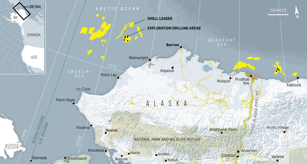 Alaska Drilling Map