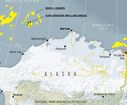 Alaska Drilling Map