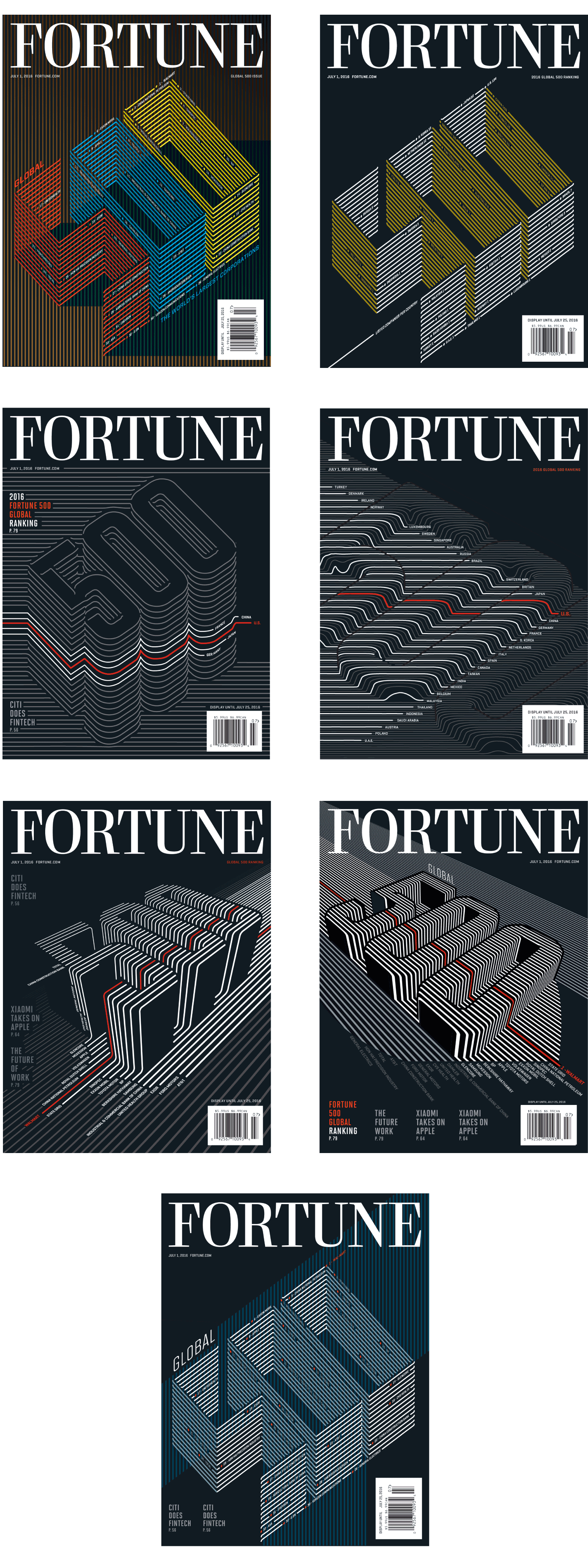 Fortune 500 covers
