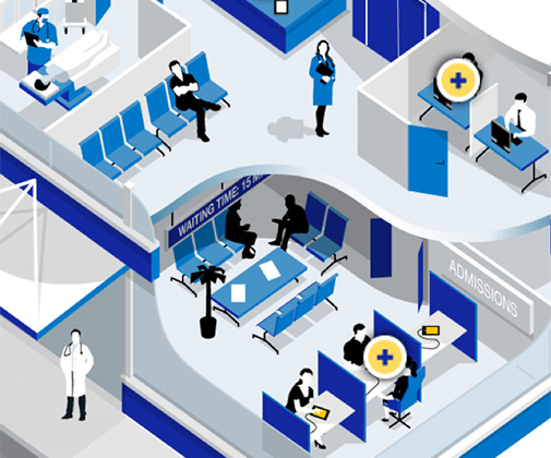 Samsung healthcare infographic