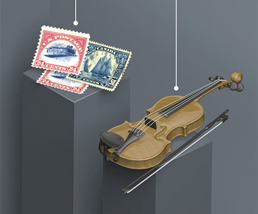 Data visualization compares returns of equities, wine, gold, diamonds and other collectibles